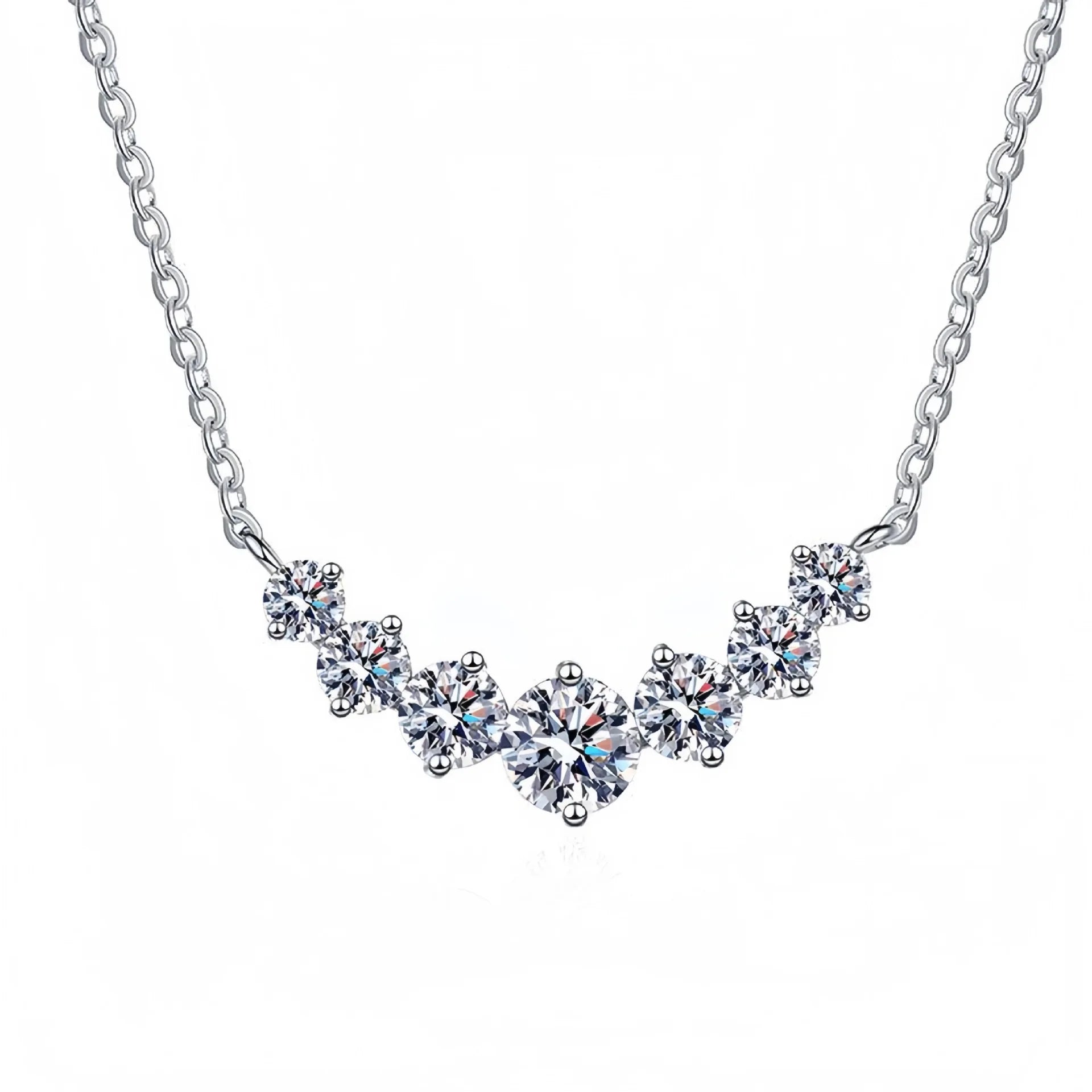 Ciondolo in Argento 925 con Zirconi 5A – Stile Classico