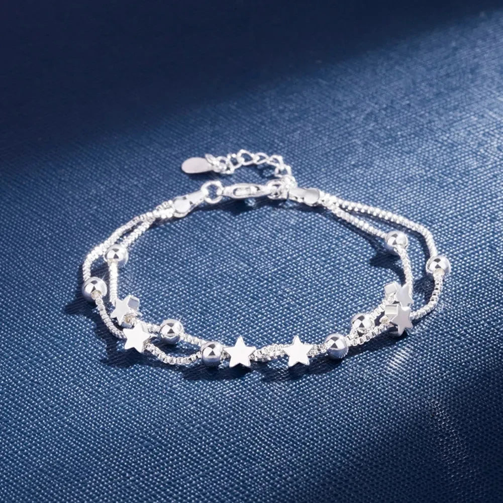 Bracciale Charm in Argento 925 – Donna, Matrimonio & Party, 20cm