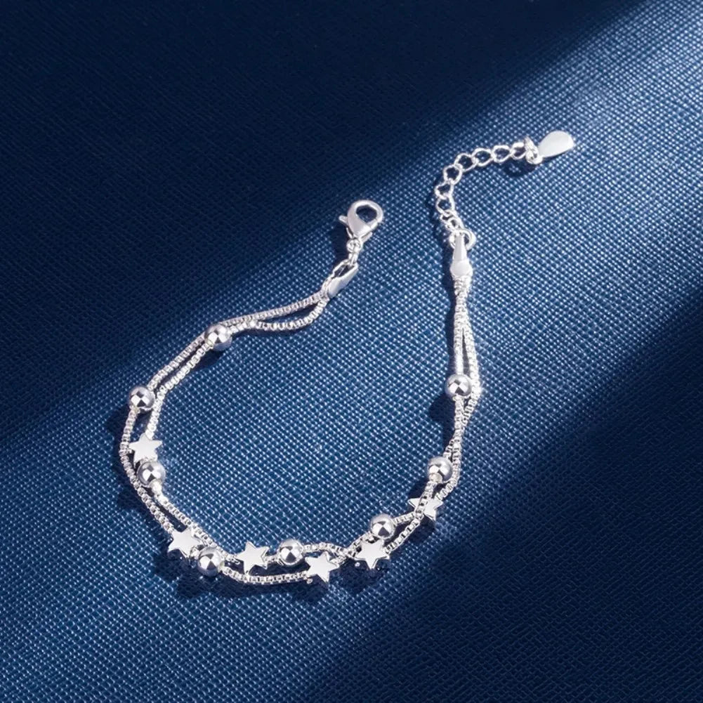 Bracciale Charm in Argento 925 – Donna, Matrimonio & Party, 20cm