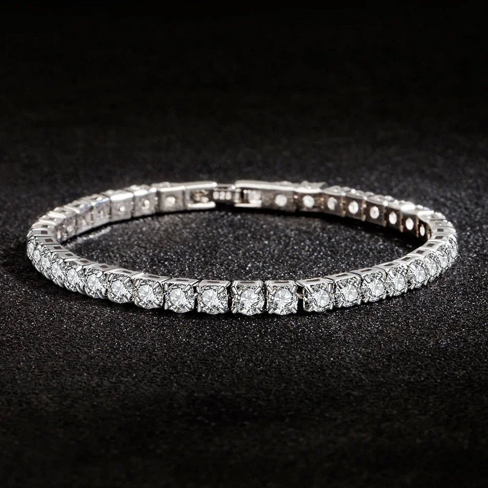 Bracciale Tennis in Argento 925 con Zirconi