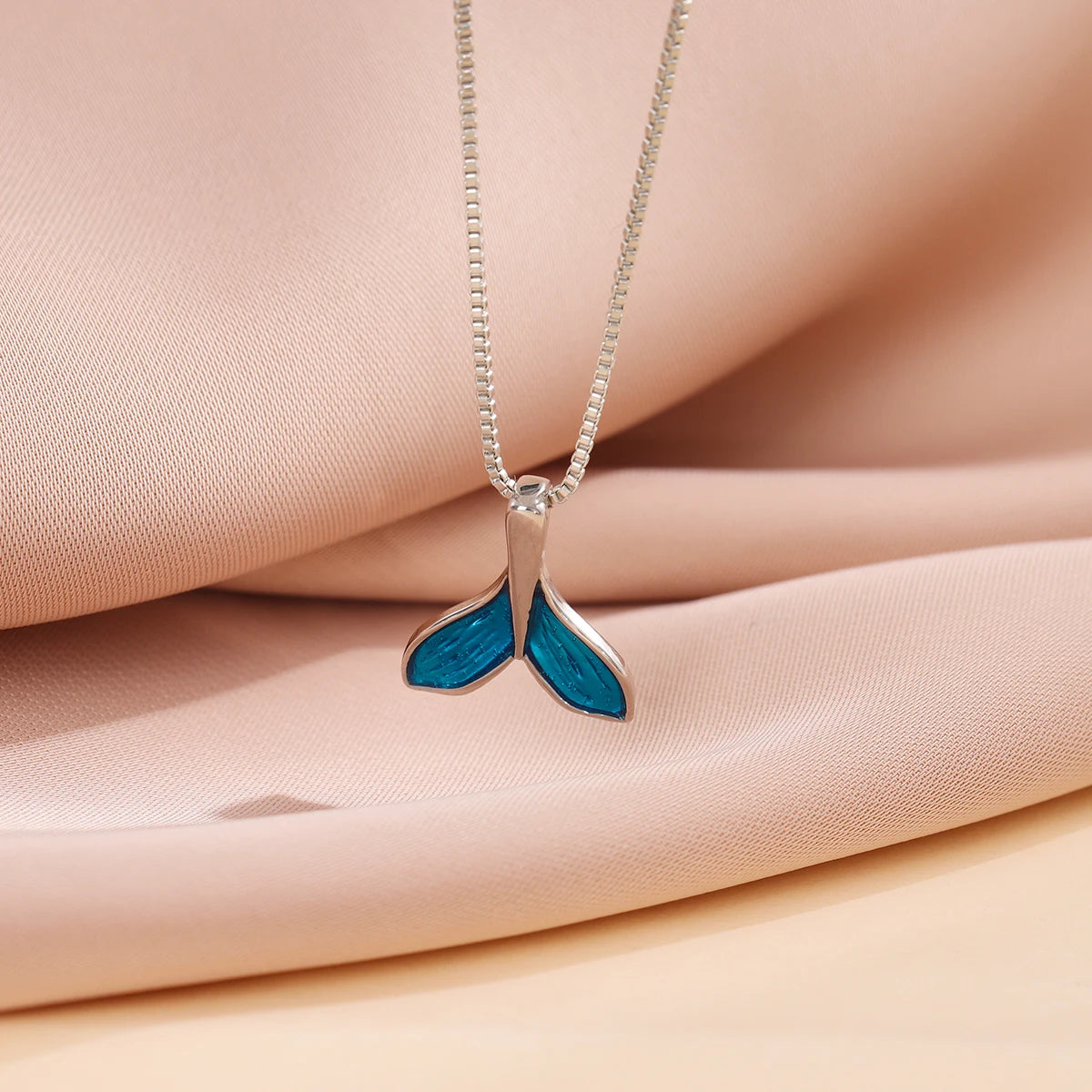 Collana Ciondolo Coda di Sirena in Argento 925 – Filo d'Oro
