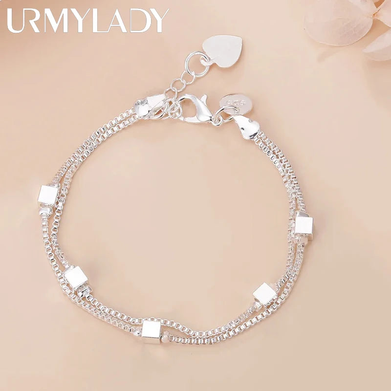 Bracciale Charm in Argento 925 – Donna, Matrimonio & Party, 20cm
