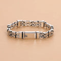 Bracciale Doppio Strato in Argento 925 – Stile Retro Etnico