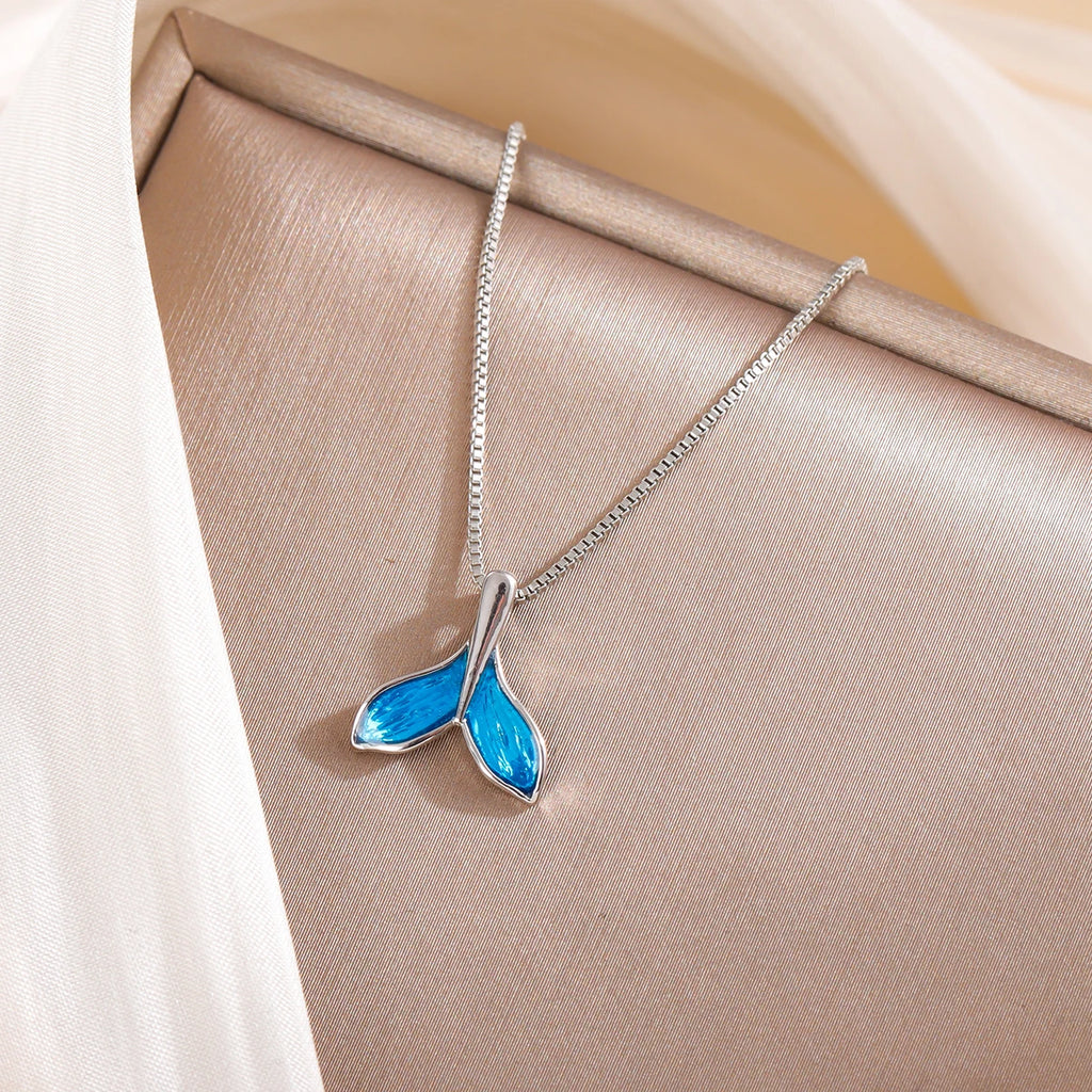Collana Ciondolo Coda di Sirena in Argento 925 – Filo d'Oro