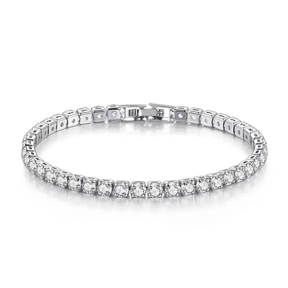 Bracciale Tennis in Argento 925 con Zirconi