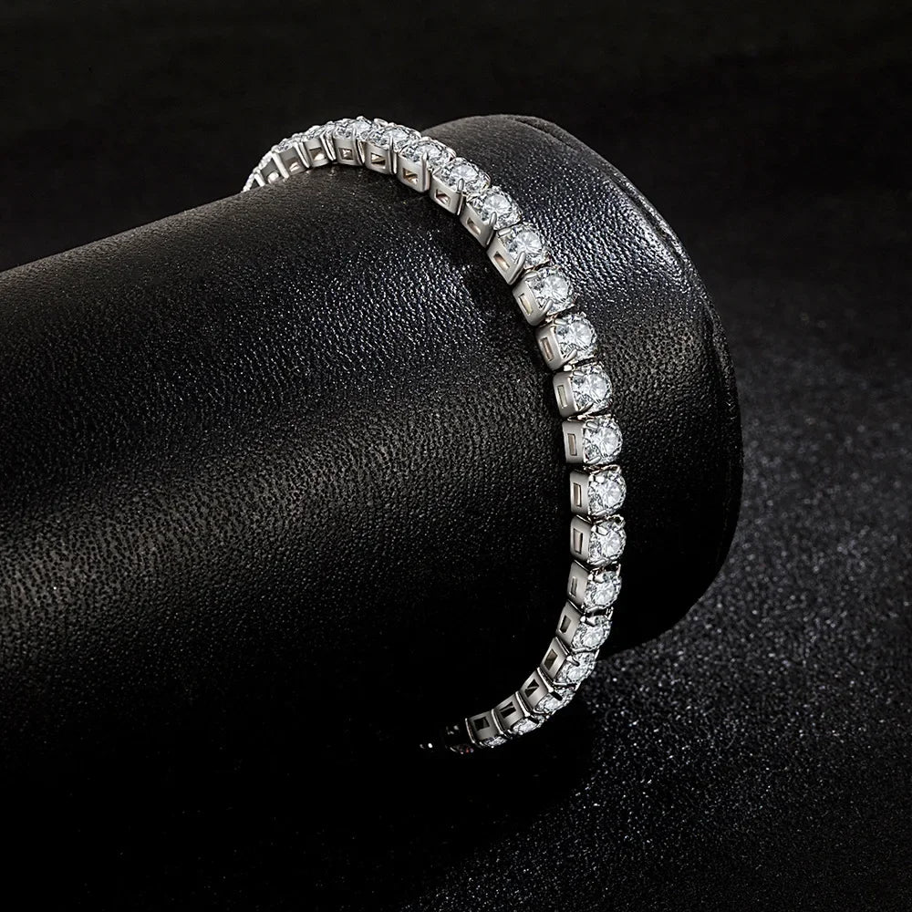 Bracciale Tennis in Argento 925 con Zirconi