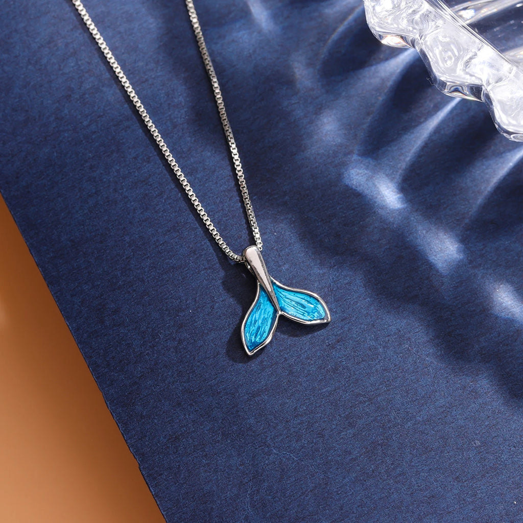 Collana Ciondolo Coda di Sirena in Argento 925 – Filo d'Oro