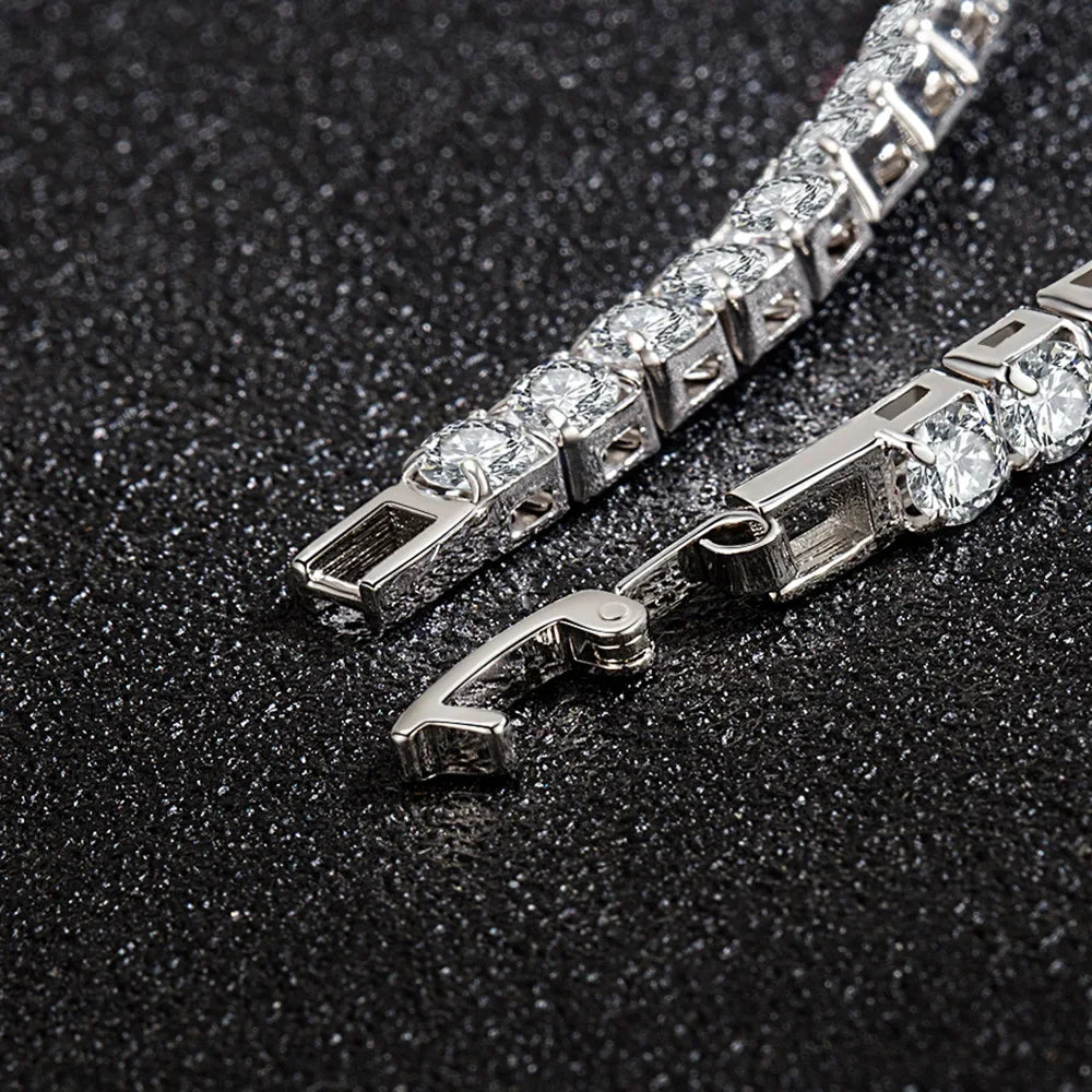 Bracciale Tennis in Argento 925 con Zirconi